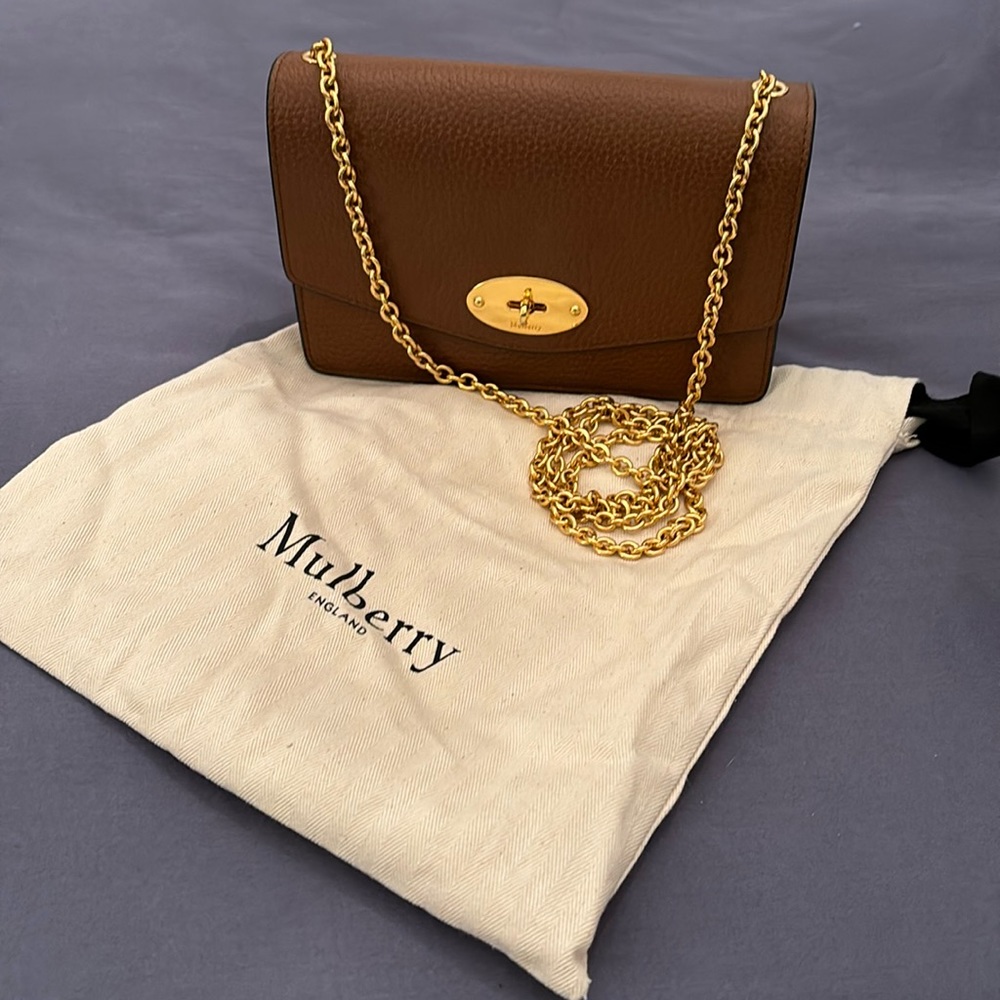 Mulberry Small Darley with Gold Chain